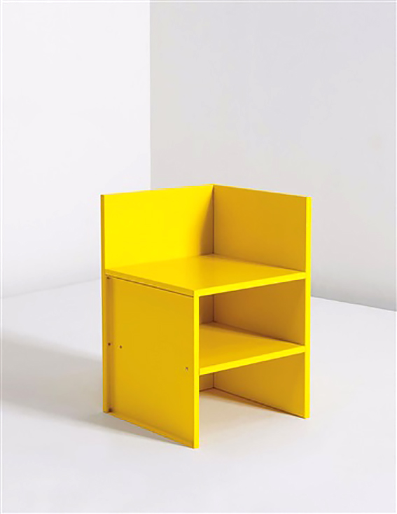 Corner chair, Donald Judd, 1990